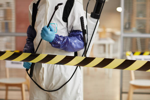 Professional Biohazard technician working in Montverde, FL